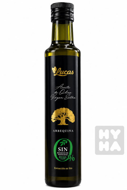 Lucas Olivový olej 250ml sklo