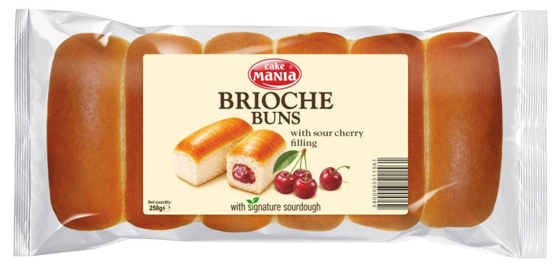 Buns 250g višeň/14ks