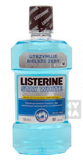 Listerine 500ml ust.voda Stay white