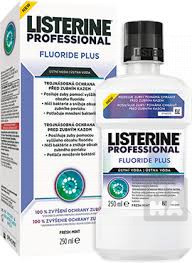 detail Listerine 250ml fluoride plus