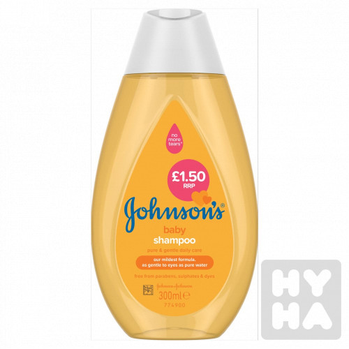Johnsons baby 300ml shampoo pure a gentle