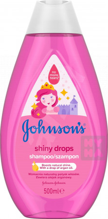 detail Johnsons 500ml shampoo shiny drops