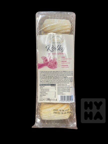 Pekárny Novák Rolky 240g Malina