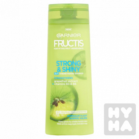 detail Garnier Fructis šampón 250ml Strenght & Shine