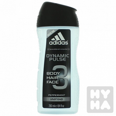 detail Adidas sprchový gel 250ml Dynamic pulse