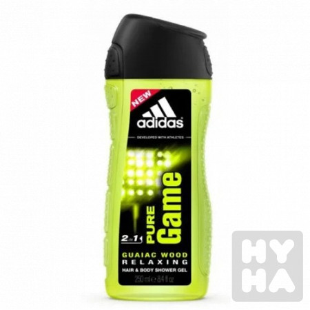 detail Adidas sprchový gel 250ml Pure game