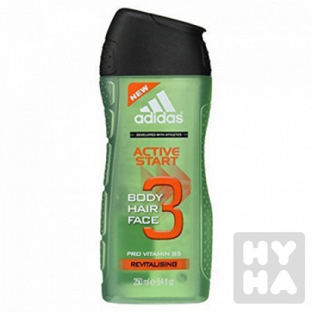 detail Adidas sprchový gel 250ml Active start