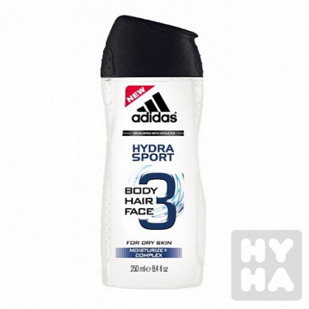 detail Adidas sprchový gel 250ml Hydra sport