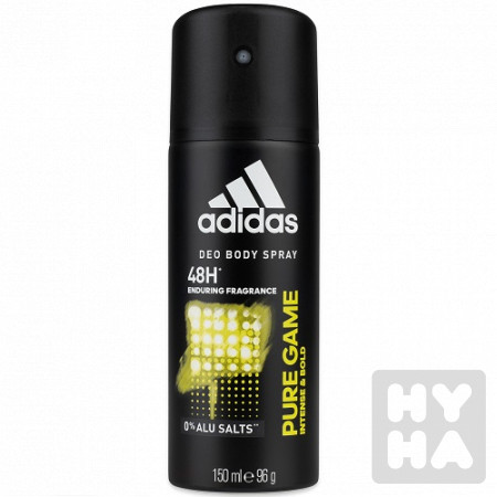 detail Adidas deodorant 150ml Pure game