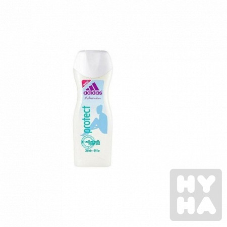 detail Adidas sprchový gel 250ml Protect cotton milk