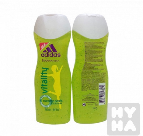detail Adidas sprchový gel 250ml Vitality