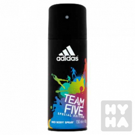 detail Adidas deodorant 150ml Team five