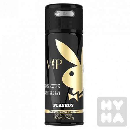 detail Playboy deodorant 150ml Vip