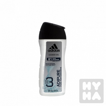 detail Adidas sprchový gel 250ml Adipure