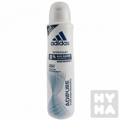 Adidas deodorant 150ml Adipure woman