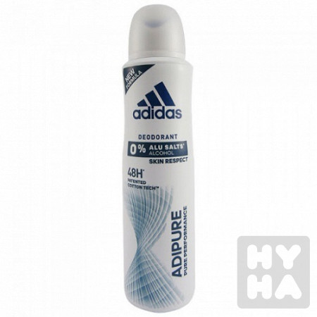 detail Adidas deodorant 150ml Adipure woman
