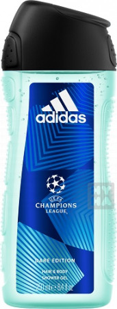 detail Adidas sprchový gel 250ml Champions league