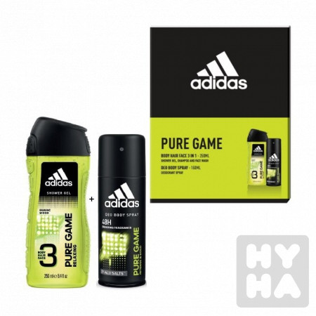 detail Adidas Dar.Kazeta 250mlSG+150mlDeo Pure Game