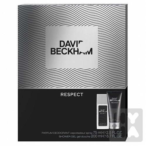 David Beckham Dar.kazeta 75ml DNS+200ml Spr. Respect
