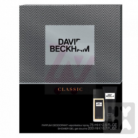detail David Beckham Dar.kazeta 75ml DNS+200ml Spr. Classic