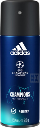 detail Adidas deodorant 150ml champions league champions