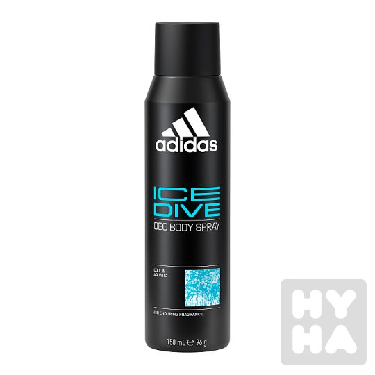 Adidas deodorant 150ml M new ice dive