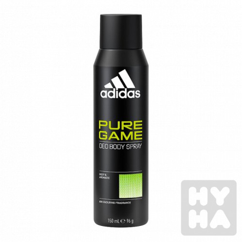 Adidas 150ml deodorant M nwe pure game