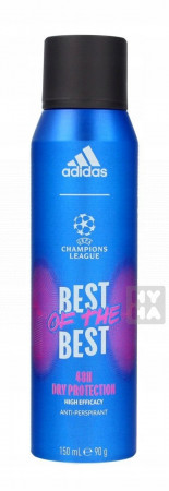 detail Adidas deodorant 150ml best of the best dry protection
