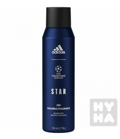 detail Adidas deodorant 150ml champions league Star