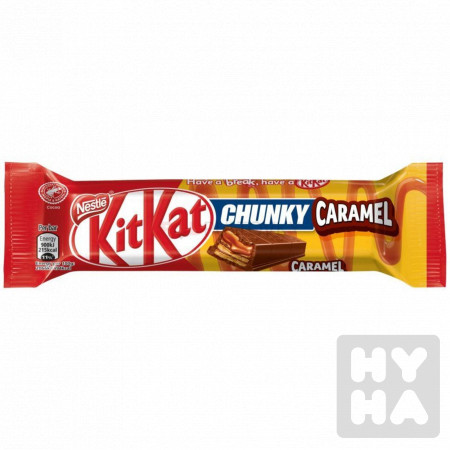 detail Kitkat chunky 43,5g Caramel