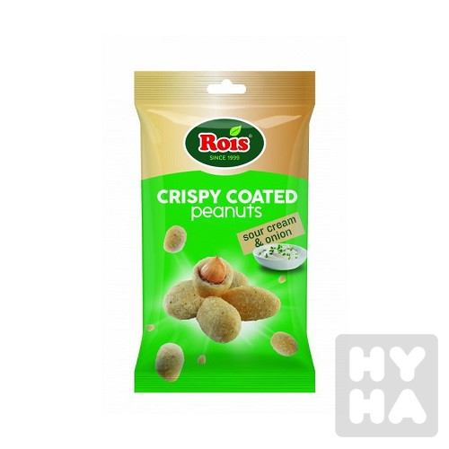 Rois 80g Arašídy v těstíčku Sour cream & Onion