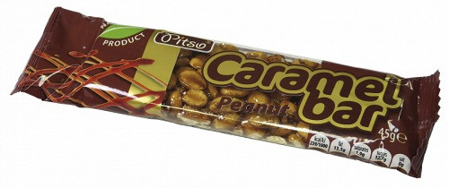 Caramel tycinka 45g Arasidova/20ks