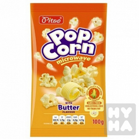 detail Pitso Popcorn 100g butter/15ks