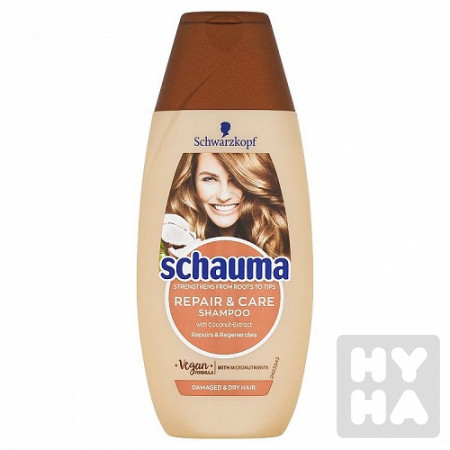 detail Schauma šampón 250ml Repair & Care novy