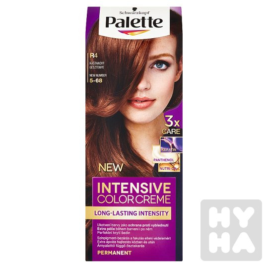 Palette color R4 kastanovy 5-68