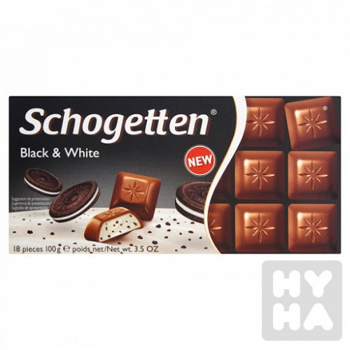 Schogetten 100g Black and white