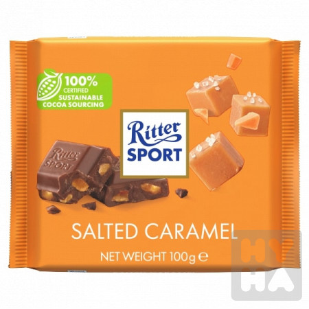 detail Ritter sport 100g salted caramel