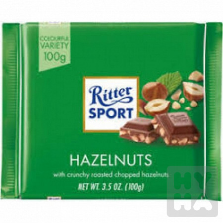 detail Ritter sport 100g Hazelnuts