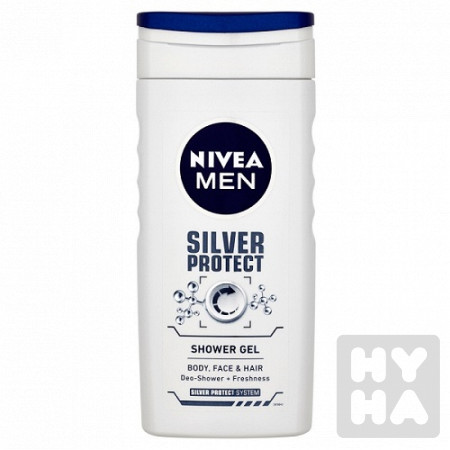 detail Nivea sprchový gel 250ml Silver protect