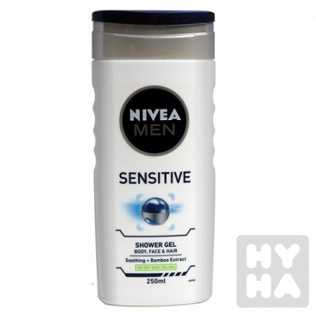 detail Nivea sprchový gel 250ml Men Sensitive