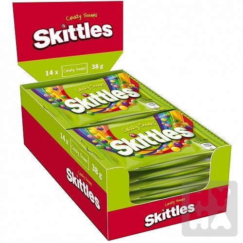 Skittles Crazy Sour 14x38g