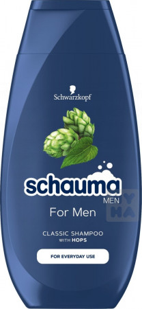 detail Schauma 250ml Men strengthens a care novy