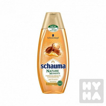 detail Schauma shampoo 400ml Arganol macada
