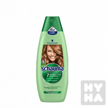 detail Schauma šampón 480ml 7 Krauter