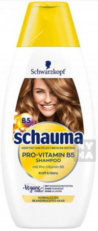 detail Schauma šampon 400ml pro vitamin B5