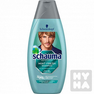 detail Schauma Shampoo 400ml Men Mint fresh