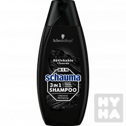 detail Schauma shampoo 350ml Men Aktivkohle+Tone