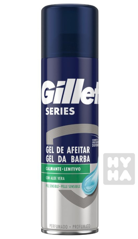 Gillette 200ml gel sensitive