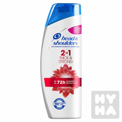 head shoulders 360ml thick, strong 2in1