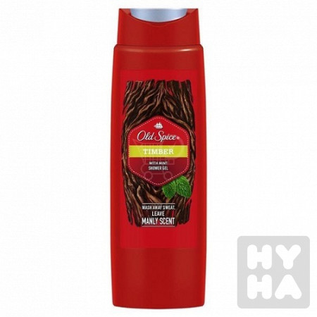 detail Old Spice sprchový gel 250ml Timber
